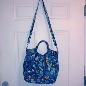 Vera Bradley Two-Way Tote in Midnight Blues